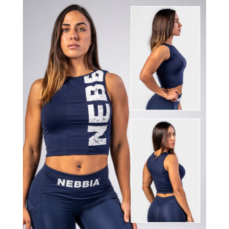 NEBBIA - Tank top SNATCHED 627 (dark blue)
