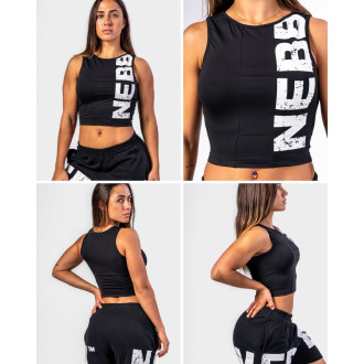 NEBBIA - Tank top SNATCHED 627 (black)