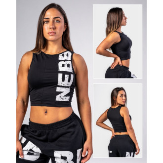 NEBBIA - Tank top SNATCHED 627 (black)