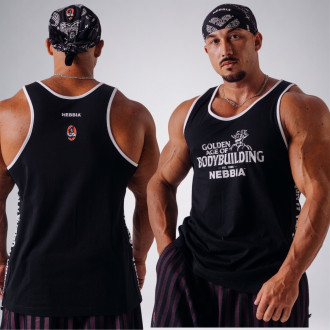 NEBBIA - Pánské tílko Olympia 948 (black)