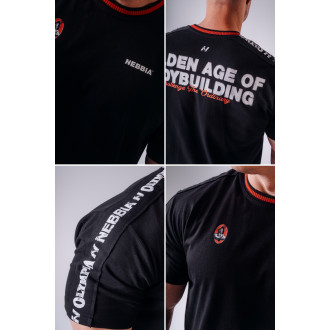 NEBBIA - Pánské tričko Olympia 942 (black)