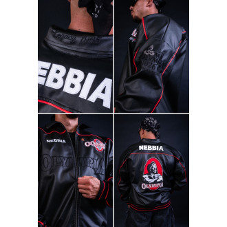 NEBBIA - Pánská bunda Mr. Olympia LIMITED EDITION 135 (red)