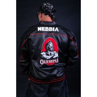 NEBBIA - Pánská bunda Mr. Olympia LIMITED EDITION 135 (red)