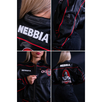 NEBBIA - Dámská bunda Mr. Olympia LIMITED EDITION 134 (red)