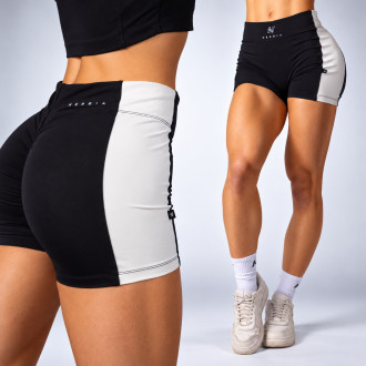NEBBIA - Dámské šortky High-waist BLOCK 97 (908) (black)