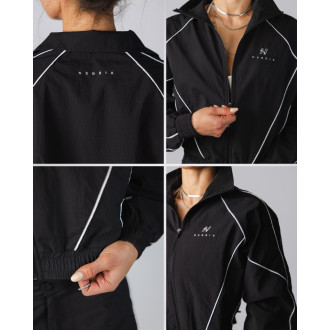 NEBBIA - Dámská šusťáková parachute bunda BLOCK 97 (919) (black)