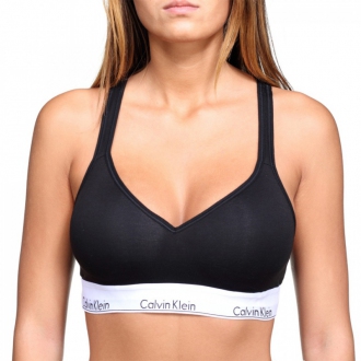 Calvin Klein - Sportovní podprsenka vyztužená (černá) QF1654E-001