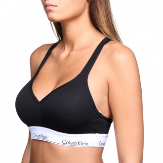 Calvin Klein - Sportovní podprsenka vyztužená (černá) QF1654E-001