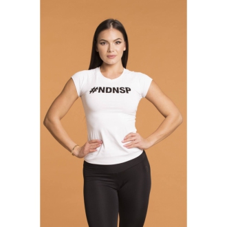NDN - Sportovní tričko dámské MEGAN X040 (bílá)