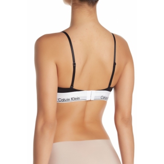 Calvin Klein - Výprodej trojúhelníková podprsenka (černá) QF1061E-001