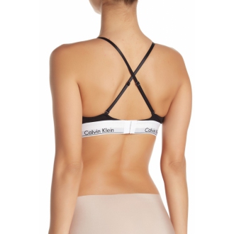 Calvin Klein - Výprodej trojúhelníková podprsenka (černá) QF1061E-001