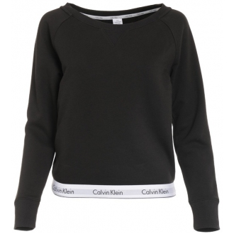 Calvin Klein - Mikina bez kapuce (černá) QS5718E-001