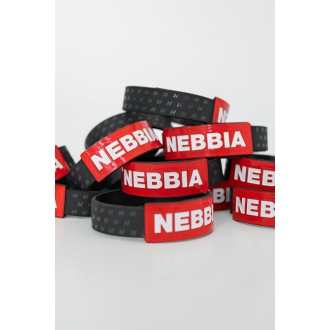 NEBBIA - Pánský náramek Red LABEL (černá)