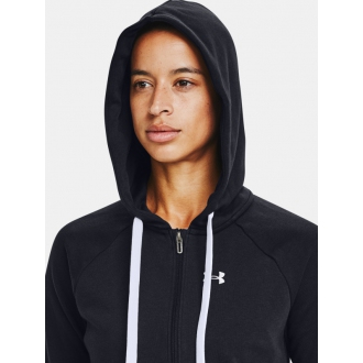 Under Armour - Výprodej mikina se zipem dámská (černá) 1360957-001