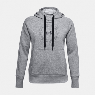 Under Armour - Výprodej dámská mikina s kapucí (šedá) 1356323-035