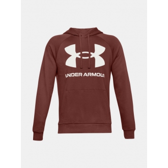 Under Armour - Výprodej mikina s kapucí pánská (hnědá) 1357093-688