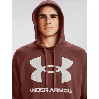 Under Armour - Výprodej mikina s kapucí pánská (hnědá) 1357093-688