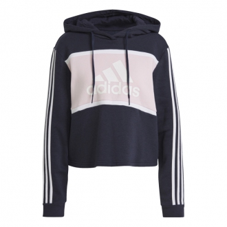 ADIDAS - Výprodej crop top mikina (modro-růžová) GU0411