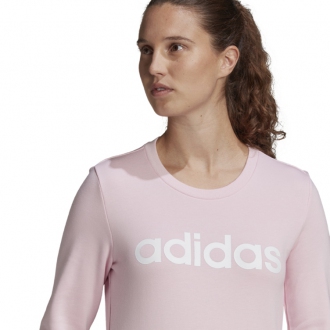 ADIDAS - Výprodej dámská mikina bez kapuce (růžová) GL0721