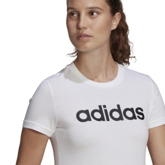 ADIDAS - Tričko dámské Slim Logo (bílá) GL0768