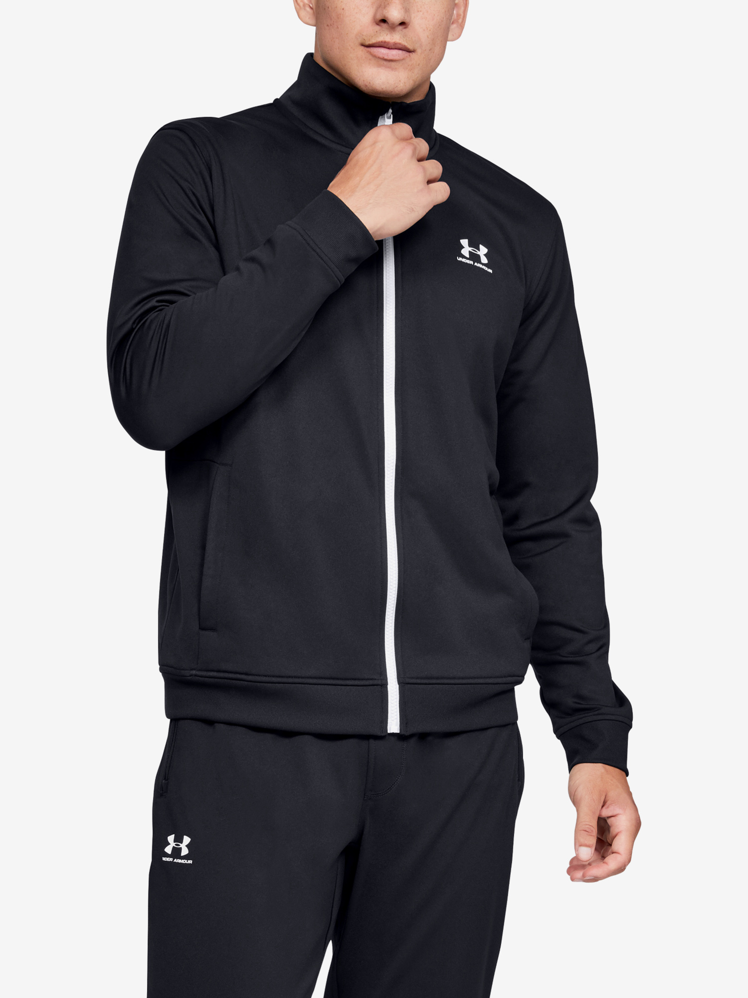 under-armour-panska-mikina-se-zipem-cerna-1329293-002