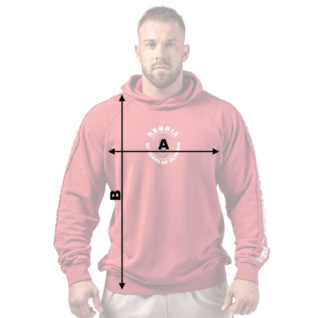 nebbia-oversized-mikina-s-kapuci-793-red-rozmery