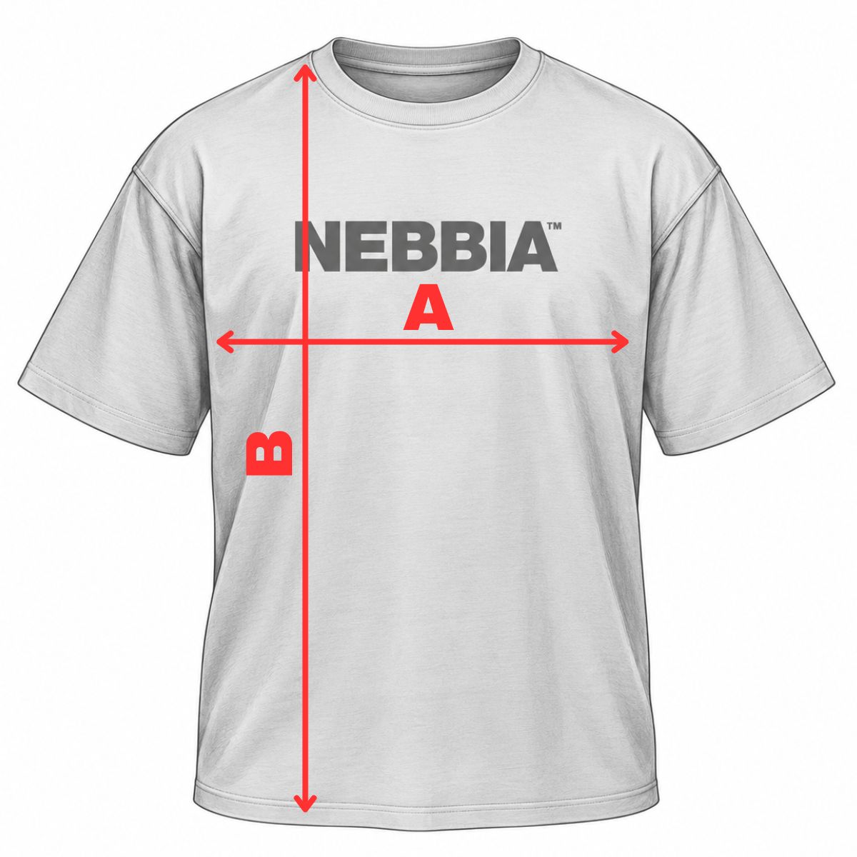 nebbia-unisex-oversized-tricko-gym-essentials-383-dark-red-velikostni-tabulka
