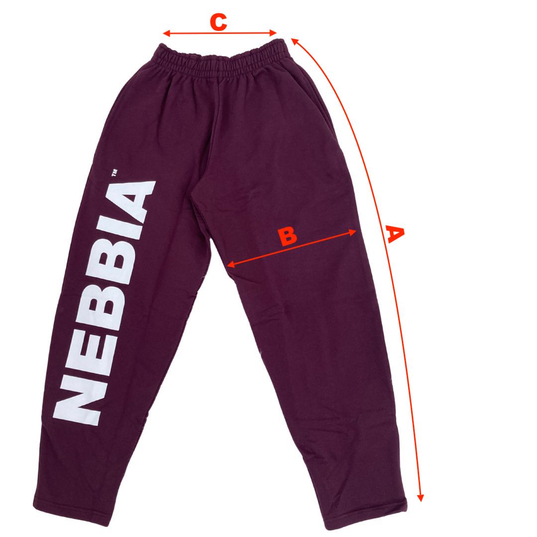 nebbia-volne-baggy-teplaky-boyfriend-style-432-dark-red